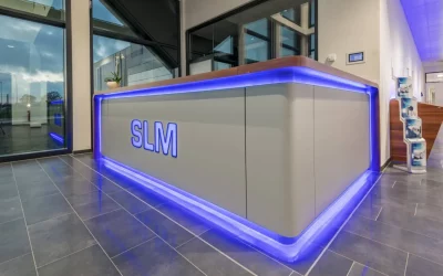 Empfangsbereich SLM